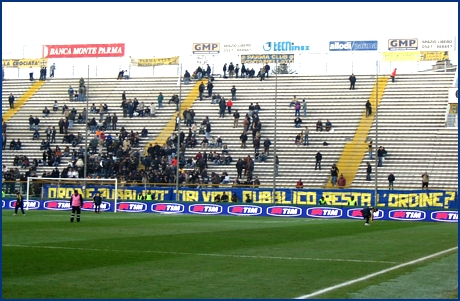 PARMA-Napoli 07-12-2006. BOYS PARMA 1977, foto Ultras