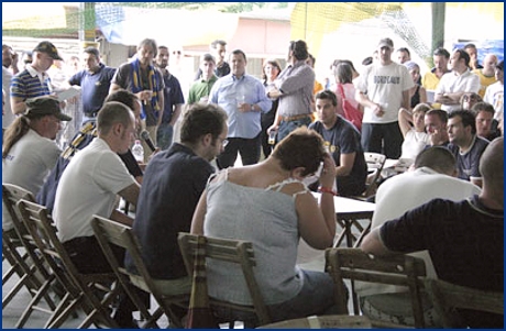 Festa del Trentennale BOYS PARMA 1977-2007 (16-06-2007). Dibattito Ultras 'Dalle origini alle leggi speciali'. BOYS PARMA 1977, foto Ultras