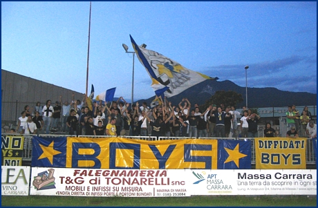 Massese-PARMA 10-08-2006. BOYS PARMA 1977, foto Ultras