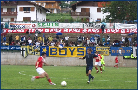 PARMA-Bolzano 23-07-2006. BOYS PARMA 1977, foto Ultras