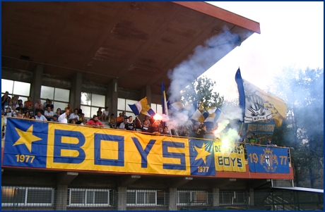 PARMA-Legnano 05-08-2006. BOYS PARMA 1977, foto Ultras