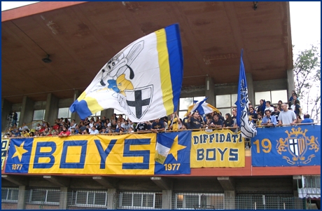 PARMA-Legnano 05-08-2006. BOYS PARMA 1977, foto Ultras