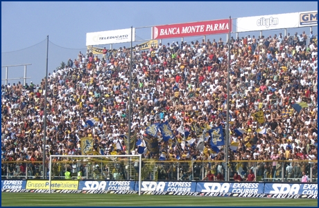 PARMA-Cagliari 29-04-2007. BOYS PARMA 1977, foto Ultras