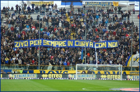 PARMA-ChievoVerona 17-12-2006. BOYS PARMA 1977, foto Ultras