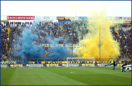 PARMA-ChievoVerona 17-12-2006. BOYS PARMA 1977, foto Ultras