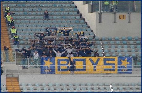 Roma-PARMA 11-02-2007. BOYS PARMA 1977, foto Ultras