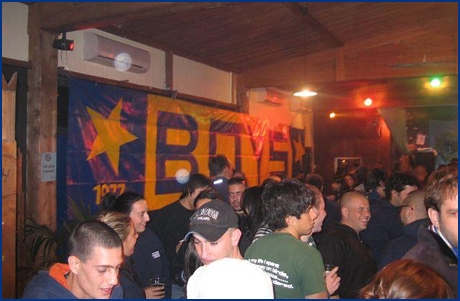 Festa Ultras Tito Cucchiaroni 20-10-2007 per il gemellaggio UTC - BOYS. BOYS PARMA 1977, foto ultras