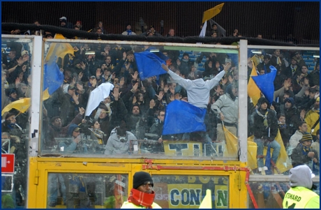 Genoa-PARMA 22-12-2007. BOYS PARMA 1977, foto Ultras