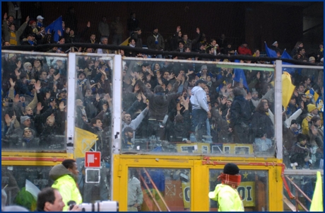 Genoa-PARMA 22-12-2007. BOYS PARMA 1977, foto Ultras