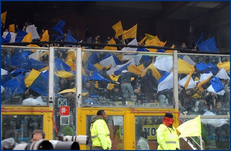 Genoa-PARMA 22-12-2007. BOYS PARMA 1977, foto Ultras