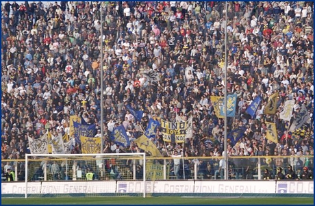 PARMA-Livorno 28-10-2007. BOYS PARMA 1977, foto Ultras