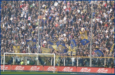 PARMA-Livorno 28-10-2007. BOYS PARMA 1977, foto Ultras