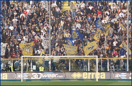 PARMA-Livorno 28-10-2007. BOYS PARMA 1977, foto Ultras