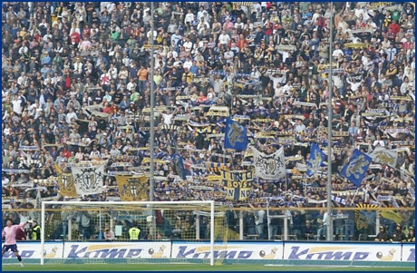 PARMA-Livorno 28-10-2007. BOYS PARMA 1977, foto Ultras