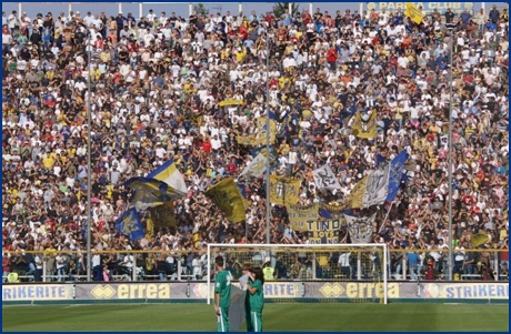 PARMA-Roma 07-10-2007. BOYS PARMA 1977, foto Ultras