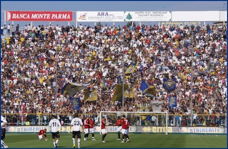 PARMA-Roma 07-10-2007. BOYS PARMA 1977, foto Ultras