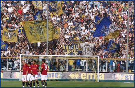 PARMA-Roma 07-10-2007. BOYS PARMA 1977, foto Ultras