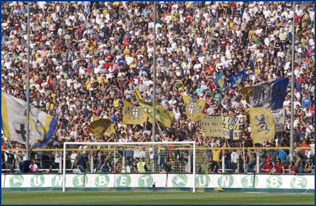 PARMA-Roma 07-10-2007. BOYS PARMA 1977, foto Ultras