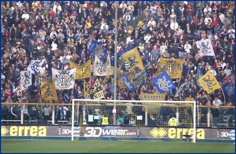 PARMA-Siena 04-11-2007. BOYS PARMA 1977, foto Ultras