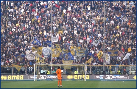 PARMA-Siena 04-11-2007. BOYS PARMA 1977, foto Ultras