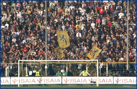 PARMA-Siena 04-11-2007. BOYS PARMA 1977, foto Ultras