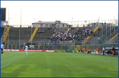 Albinoleffe-Parma 16-09-2008. BOYS PARMA 1977, foto ultras