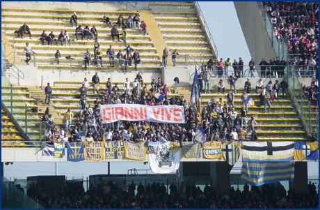 Bari-Parma 04-04-2009. BOYS PARMA 1977, foto ultras