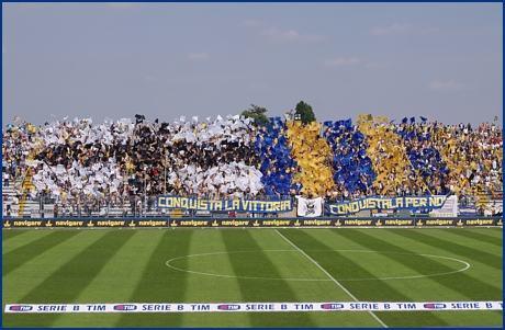 Cittadella-Parma 16-05-2009. BOYS PARMA 1977, foto ultras