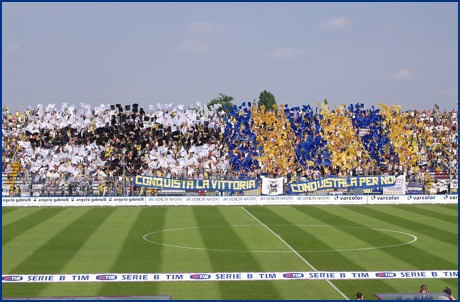 Cittadella-Parma 16-05-2009. BOYS PARMA 1977, foto ultras