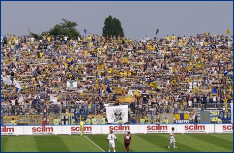 Cittadella-Parma 16-05-2009. BOYS PARMA 1977, foto ultras