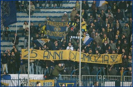 Empoli-Parma 13-03-2009. BOYS PARMA 1977, foto ultras