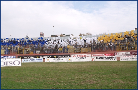 Mantova-Parma 25-10-2008. BOYS PARMA 1977, foto ultras