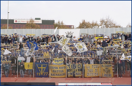 Mantova-Parma 25-10-2008. BOYS PARMA 1977, foto ultras