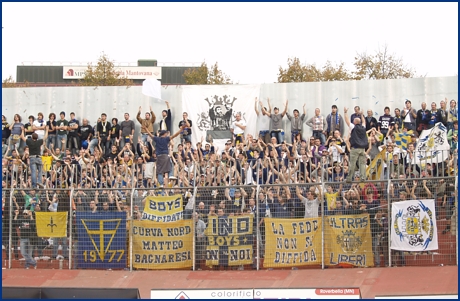 Mantova-Parma 25-10-2008. BOYS PARMA 1977, foto ultras