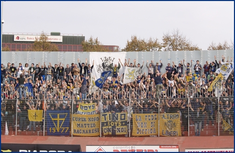 Mantova-Parma 25-10-2008. BOYS PARMA 1977, foto ultras