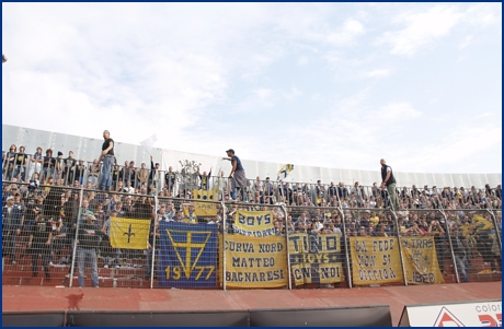 Mantova-Parma 25-10-2008. BOYS PARMA 1977, foto ultras