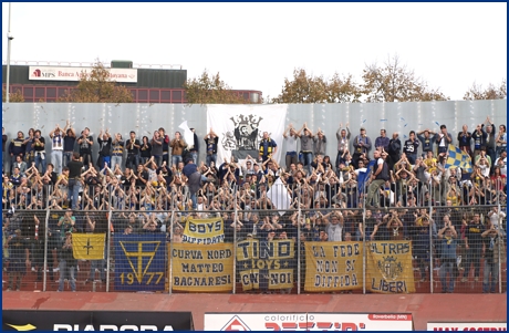 Mantova-Parma 25-10-2008. BOYS PARMA 1977, foto ultras