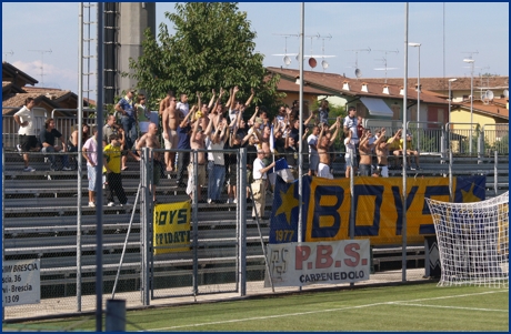 Parma-Cagliari 10-08-2008. BOYS PARMA 1977, foto ultras