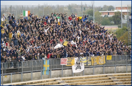 Piacenza-Parma 01-11-2008. BOYS PARMA 1977, foto ultras