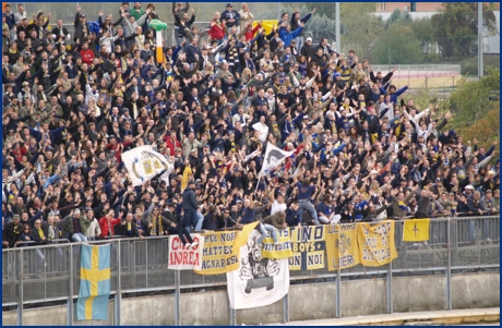 Piacenza-Parma 01-11-2008. BOYS PARMA 1977, foto ultras