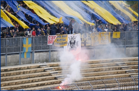 Piacenza-Parma 01-11-2008. BOYS PARMA 1977, foto ultras