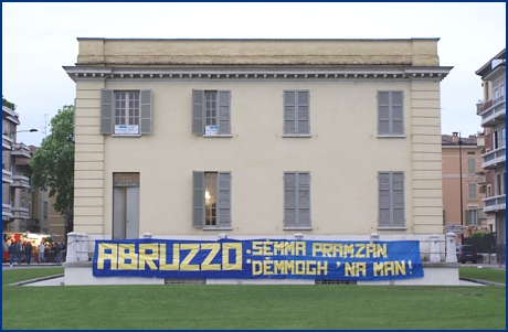 Parma-Ascoli 21-04-2009. BOYS PARMA 1977, foto ultras