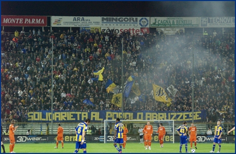 Parma-Ascoli 21-04-2009. BOYS PARMA 1977, foto ultras