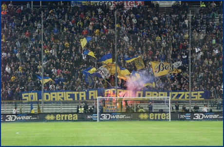 Parma-Ascoli 21-04-2009. BOYS PARMA 1977, foto ultras