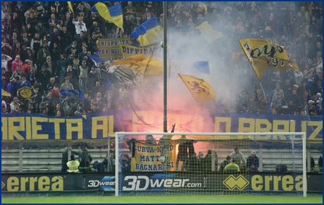 Parma-Ascoli 21-04-2009. BOYS PARMA 1977, foto ultras