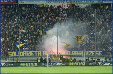 Parma-Ascoli 21-04-2009. BOYS PARMA 1977, foto ultras