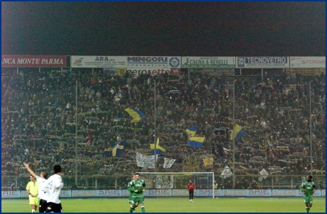 PARMA-Avellino 06-12-2008. BOYS PARMA 1977, foto ultras