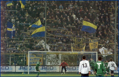 PARMA-Avellino 06-12-2008. BOYS PARMA 1977, foto ultras