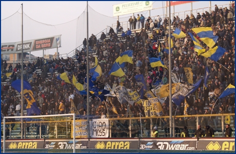 PARMA-Avellino 06-12-2008. BOYS PARMA 1977, foto ultras