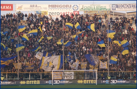 PARMA-Avellino 06-12-2008. BOYS PARMA 1977, foto ultras